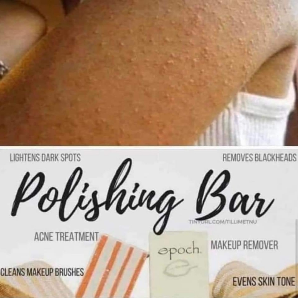 Polishing Bar for bumpy skin